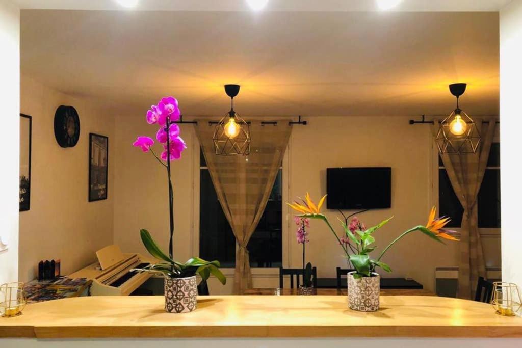 Ca Dei Figli, Charmante Maison De Ville. Bailly-Romainvilliers Ngoại thất bức ảnh